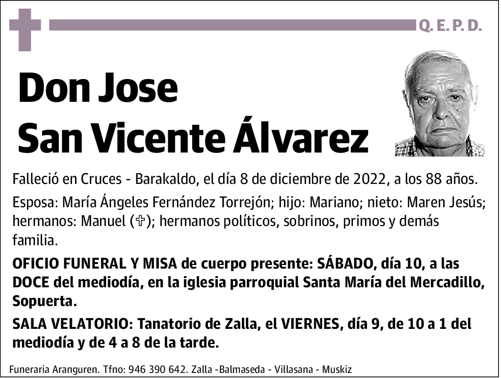 Jose San Vicente Álvarez