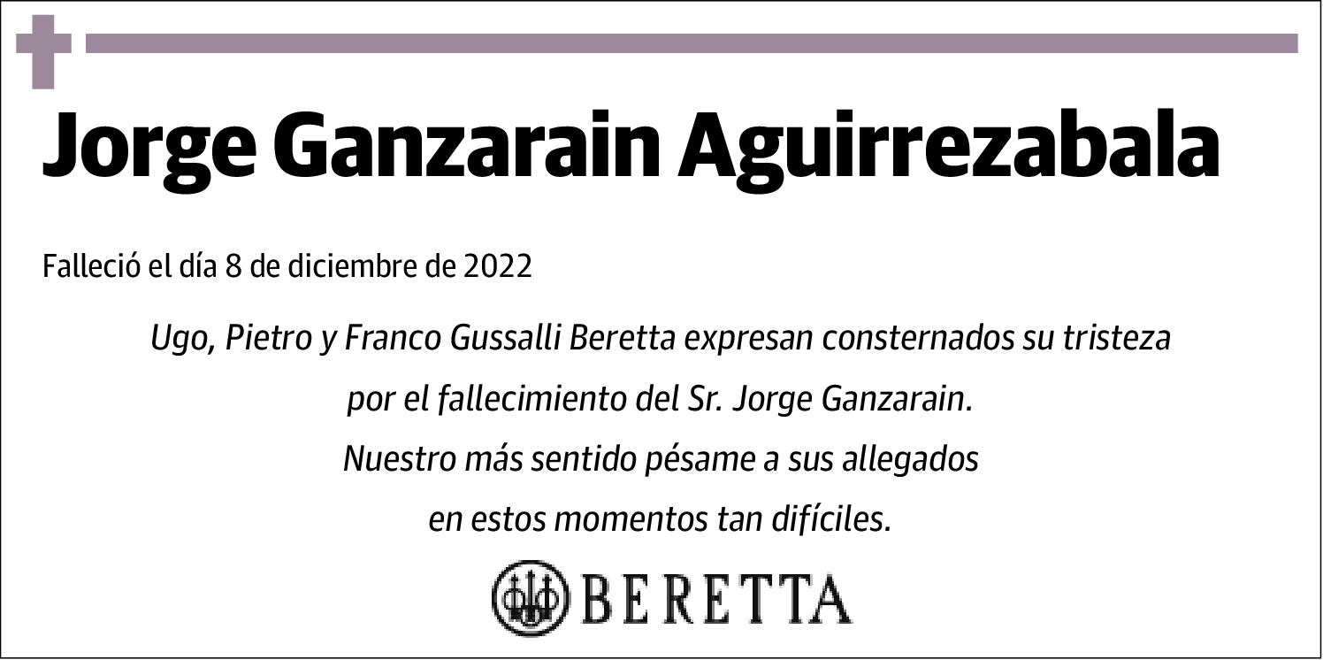 Jorge Ganzarain Aguirrezabala