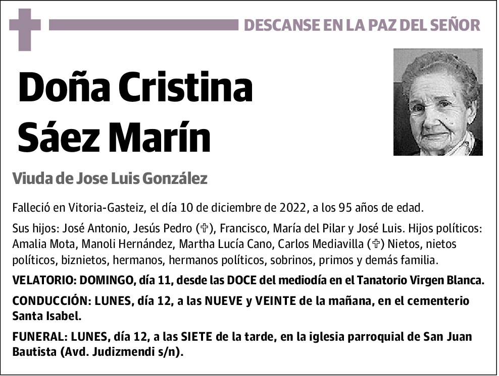 Cristina Sáez Marín