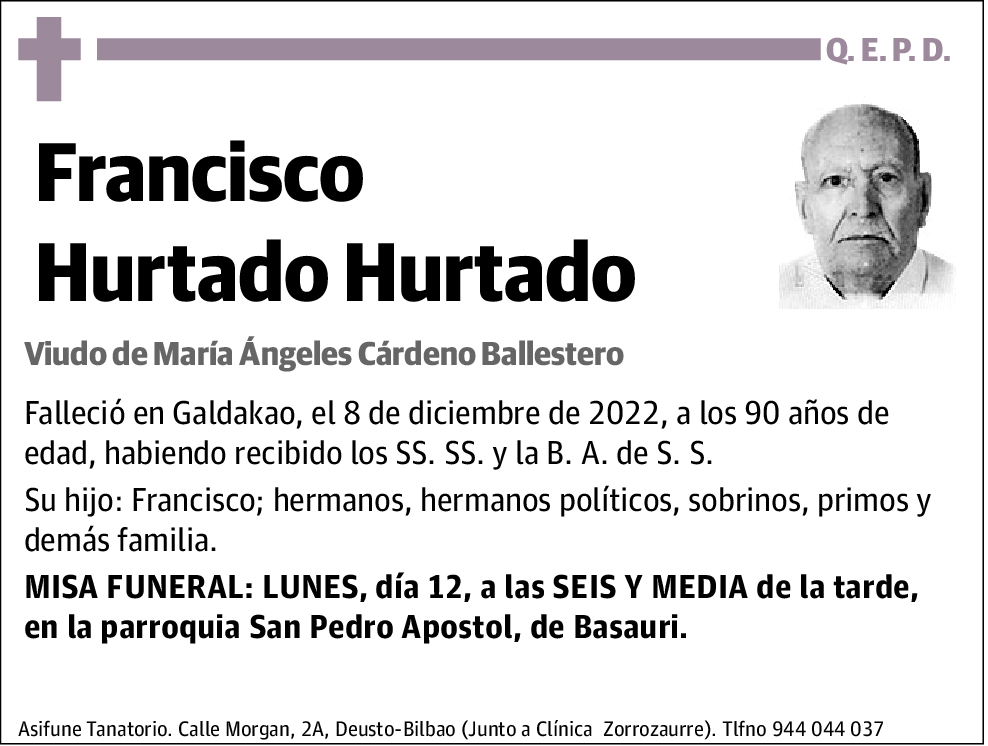 Francisco Hurtado Hurtado