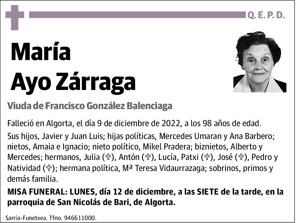 María Ayo Zárraga