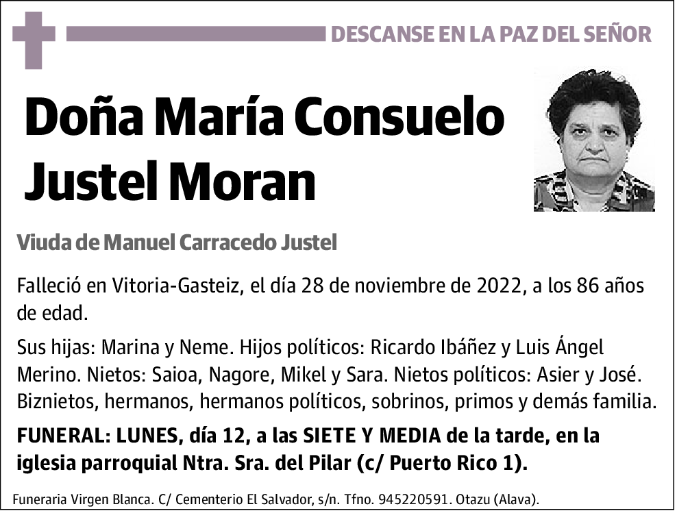 María Consuelo Justel Moran