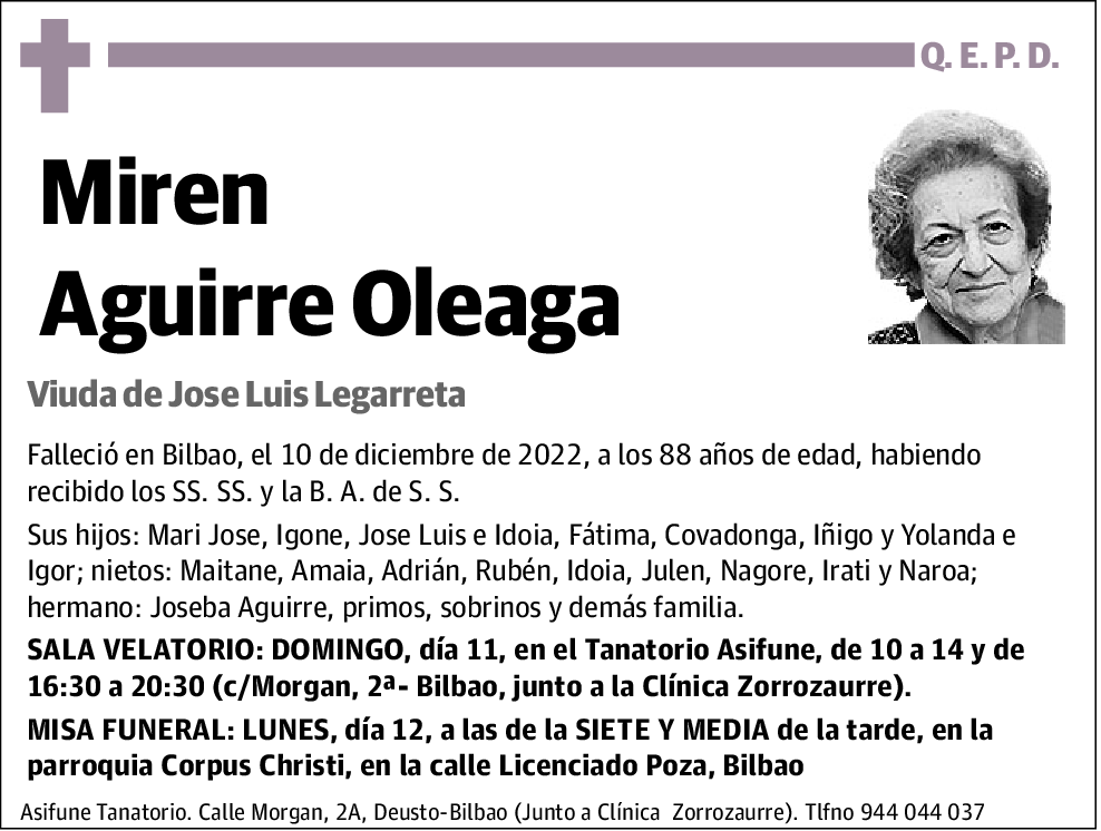 Miren Aguirre Oleaga