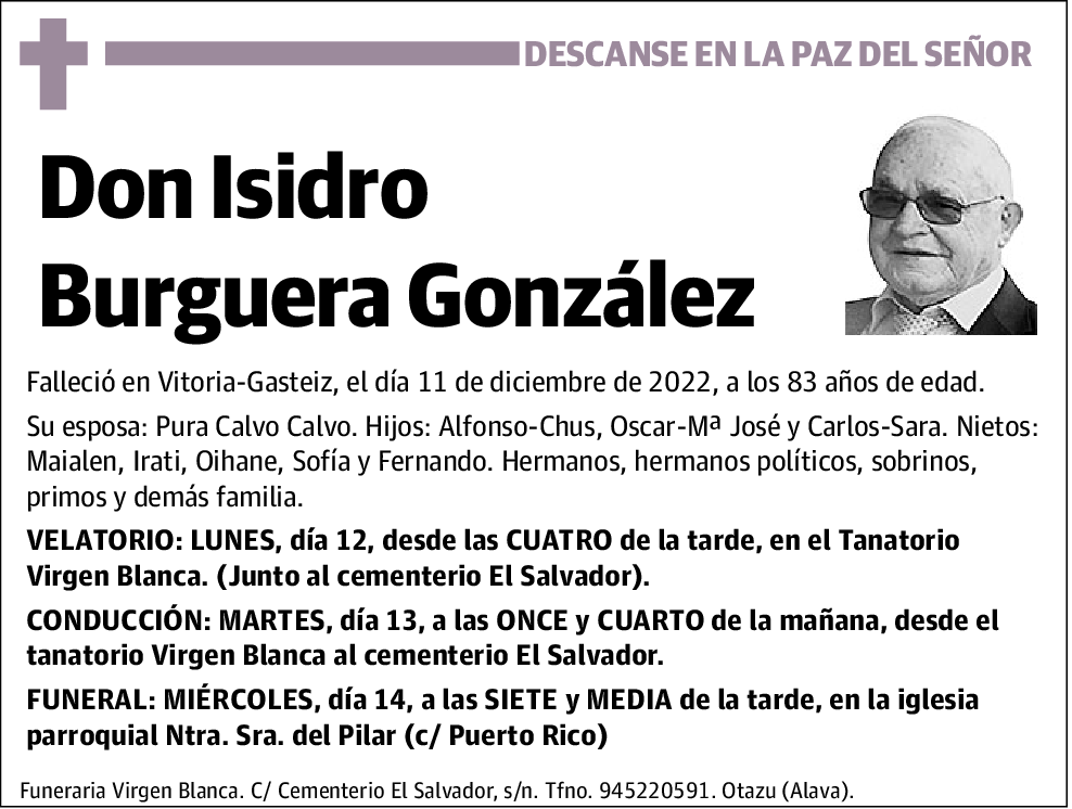 Isidro Burguera González