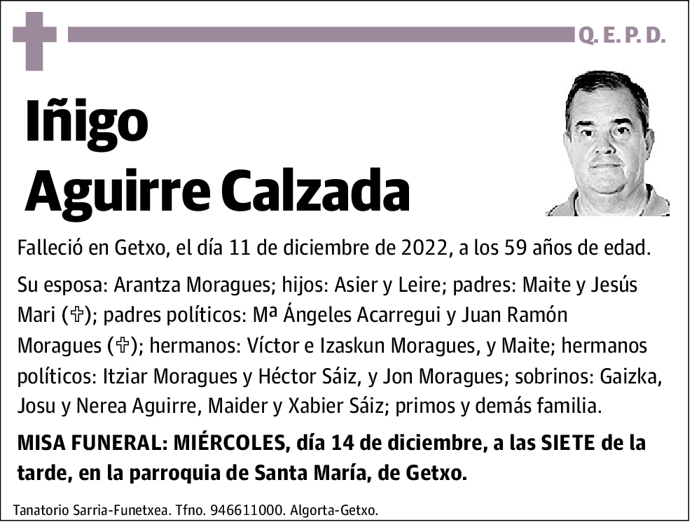 Iñigo Aguirre Zalzada