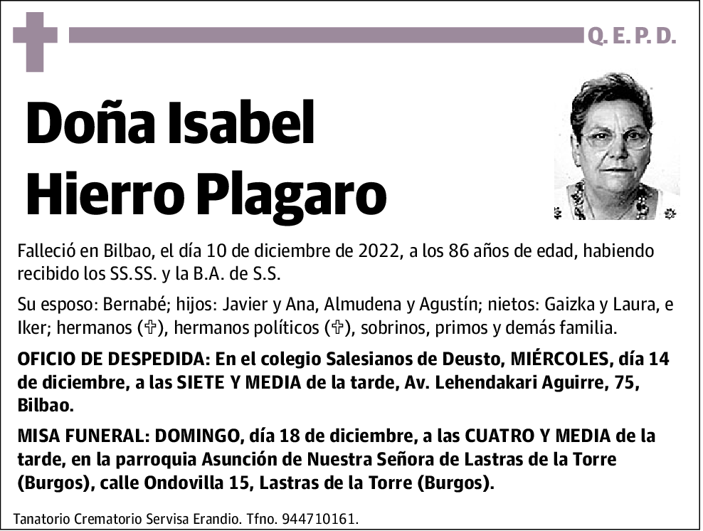 Isabel Hierro Plagaro