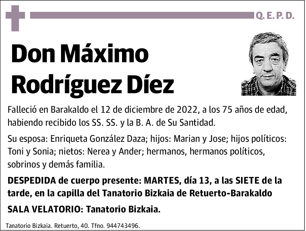 Máximo Rodríguez Díez