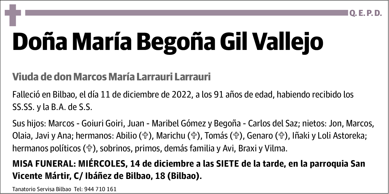 María Begoña Gil Vallejo