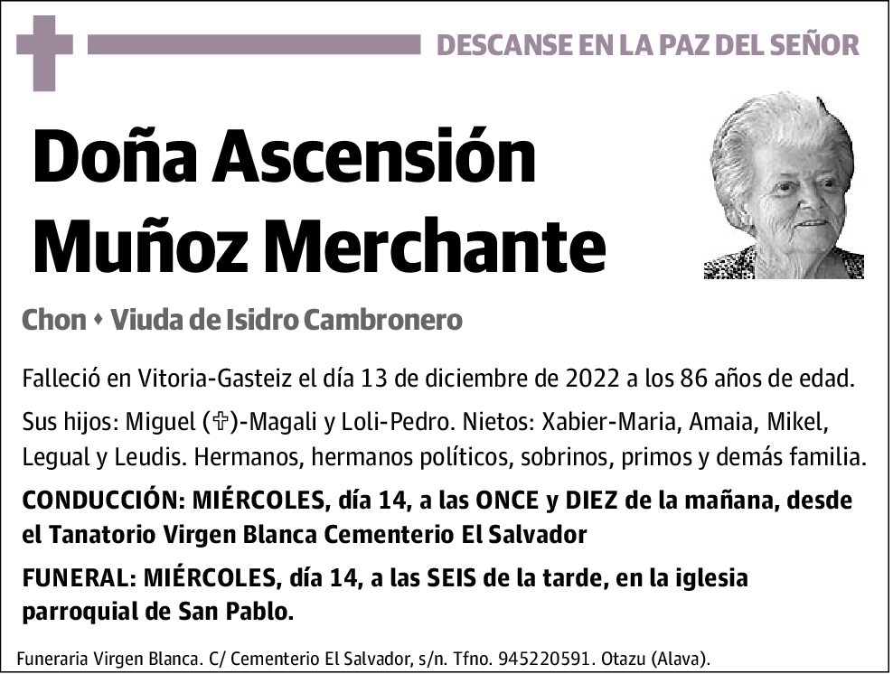 Ascensión Muñoz Marchante