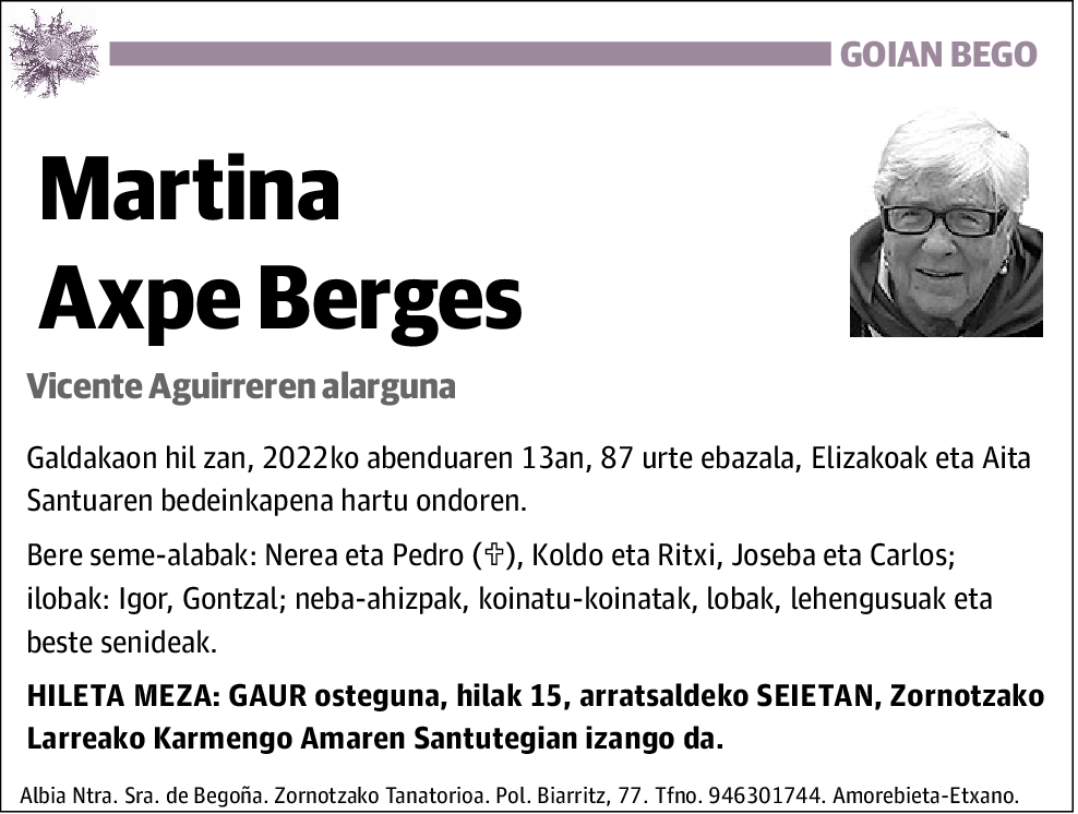 Martina Axpe Berges