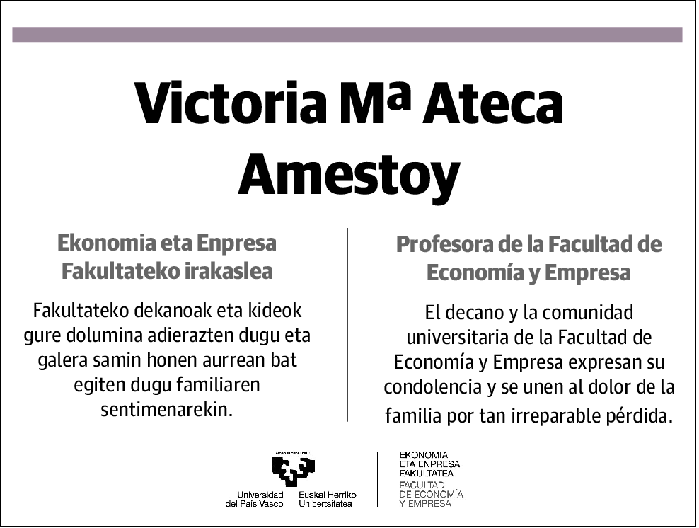 Victoria María Ateca Amestoy