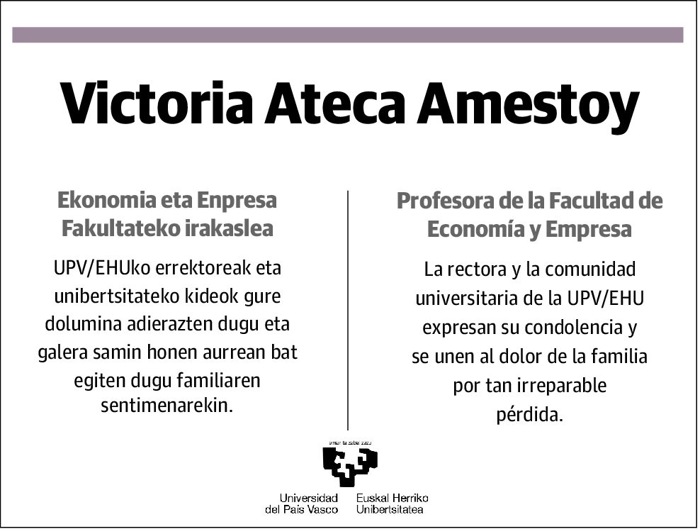 Victoria María Ateca Amestoy