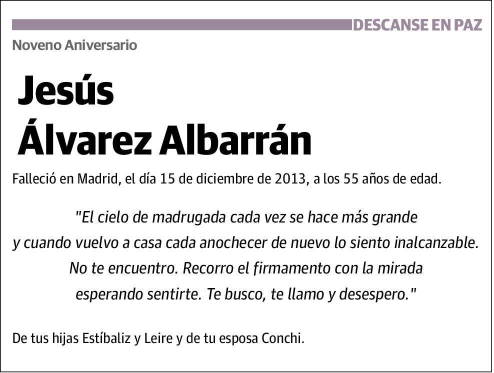 Jesus Alvarez Albarran