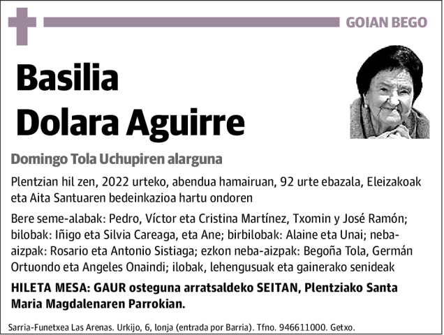 Basilia Dolara Aguirre