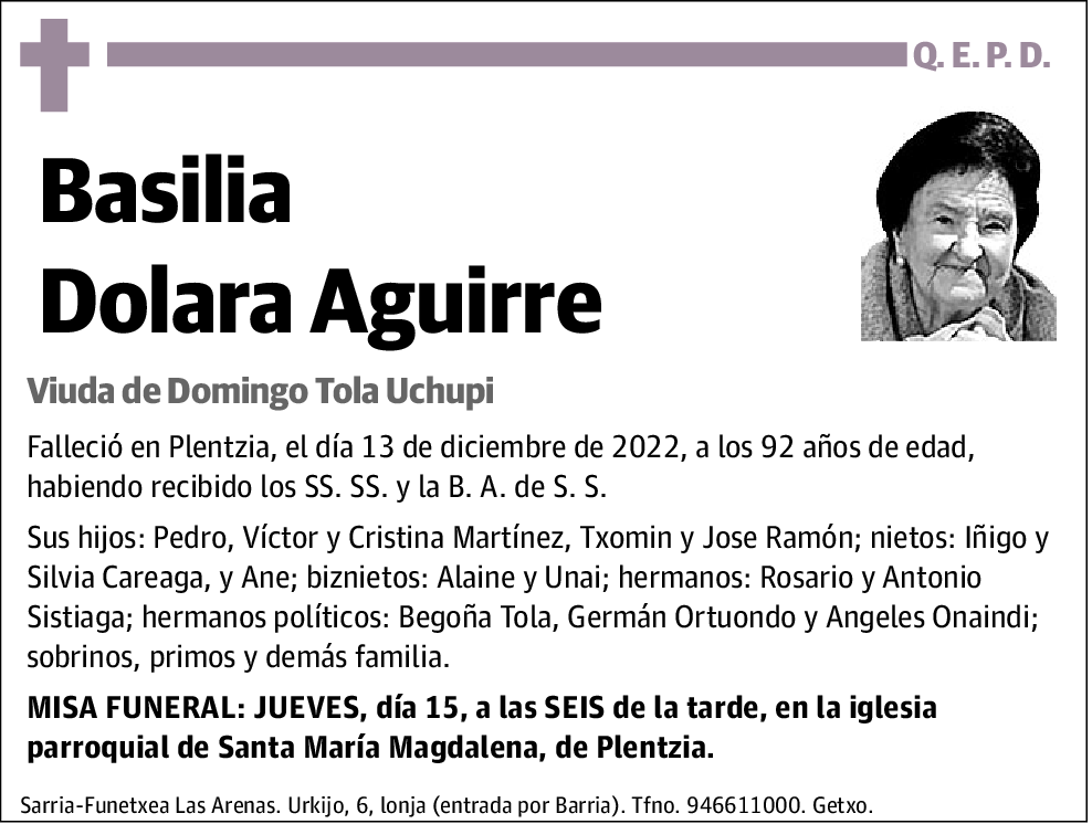 Basilia Dolara Aguirre