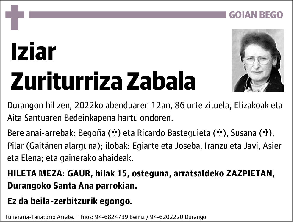 Iziar Zuriturriza Zabala