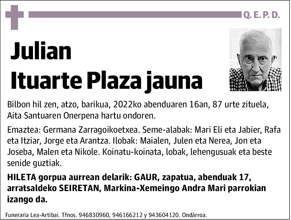 Julian Ituarte Plaza