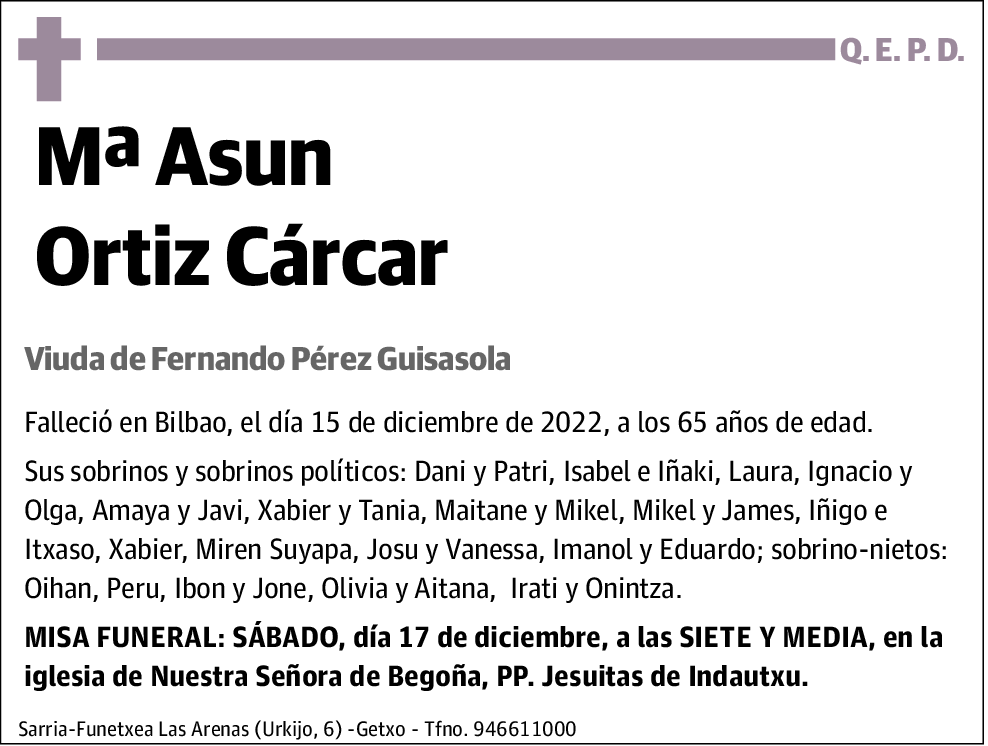 Mª Asun Ortiz Cárcar