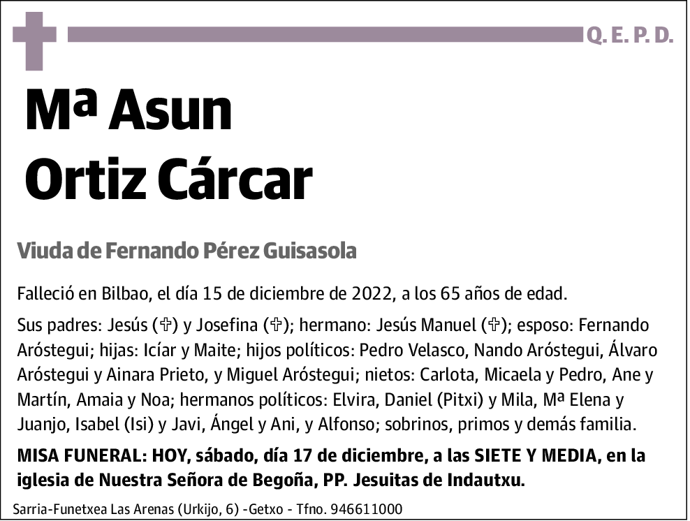 Mª Asun Ortiz Cárcar