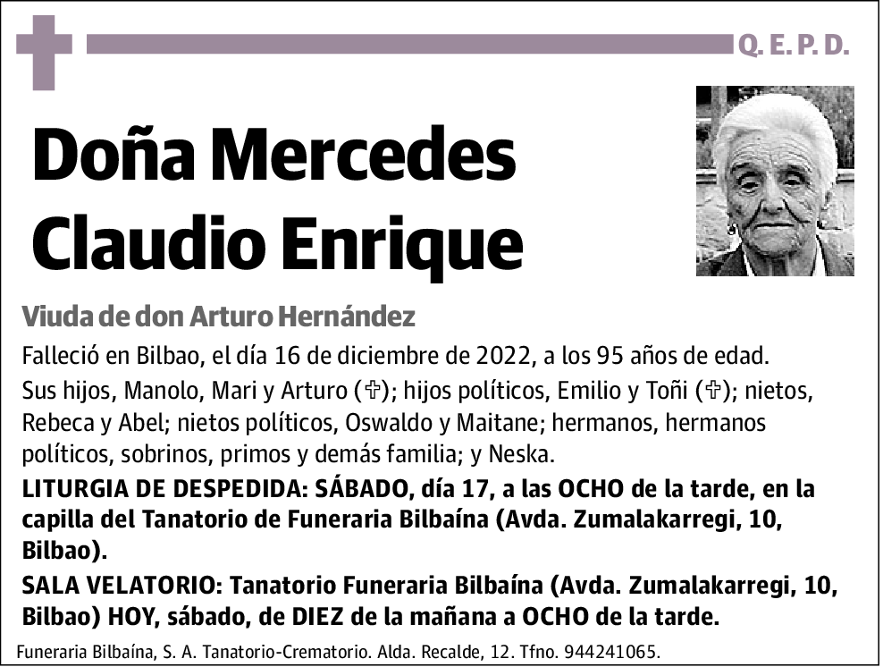 Mercedes Claudio Enrique