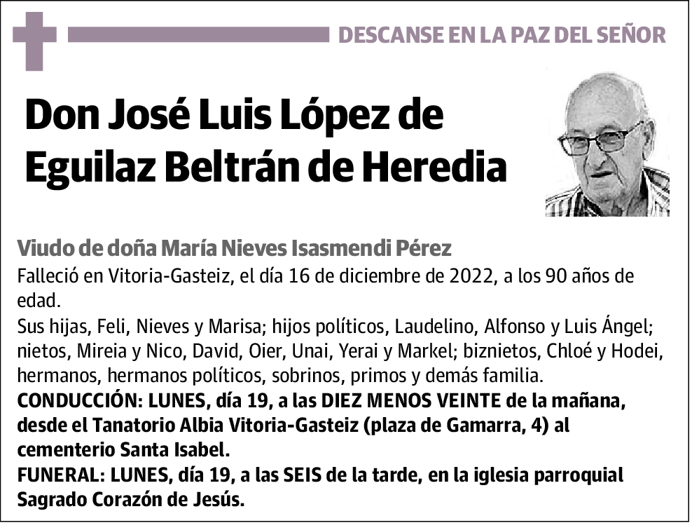 José Luis López de Eguilaz Beltrán de Heredia