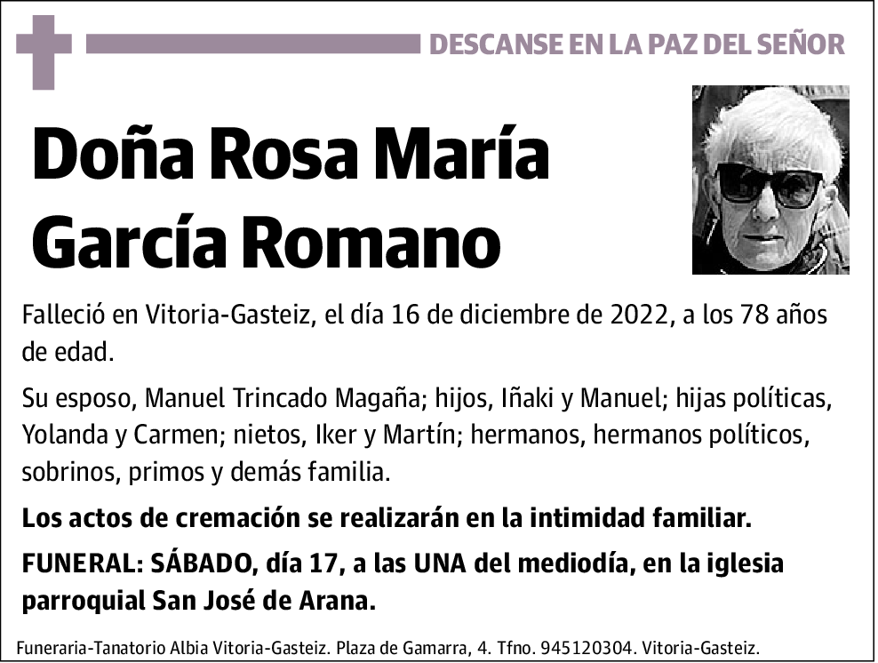 Rosa María García Romano