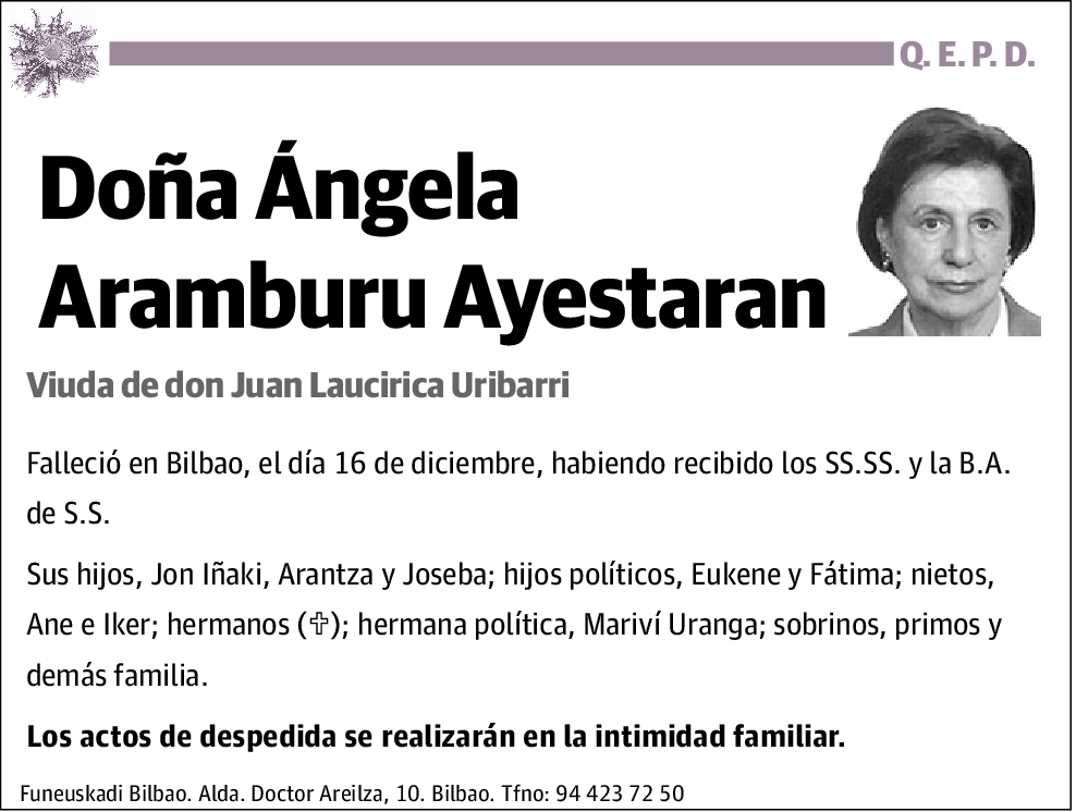 Ángela Aramburu Ayestaran