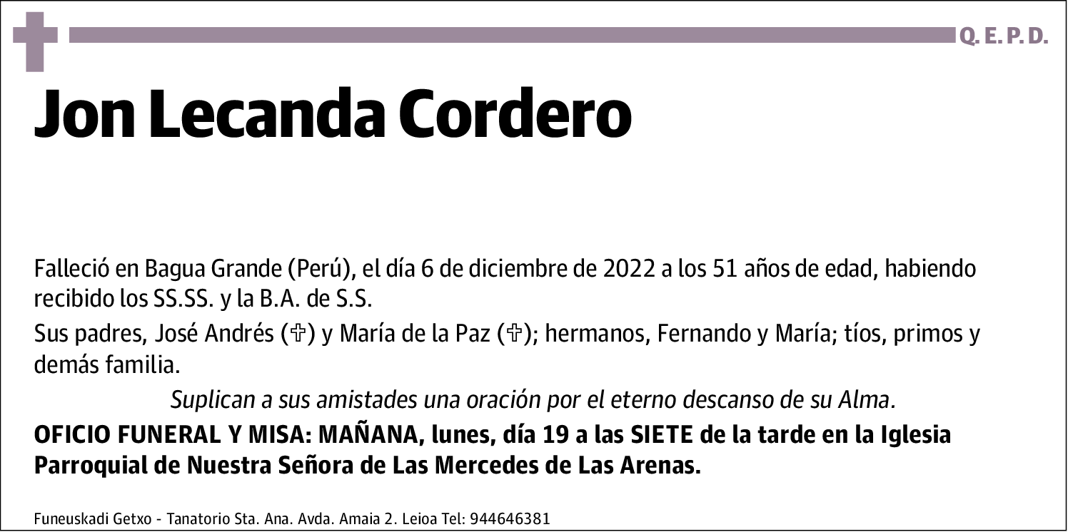 Jon Lecanda Cordero