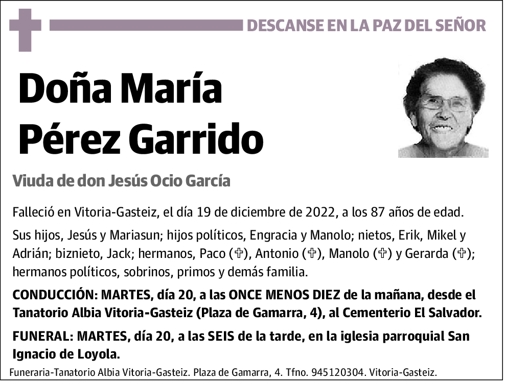 María Pérez Garrido