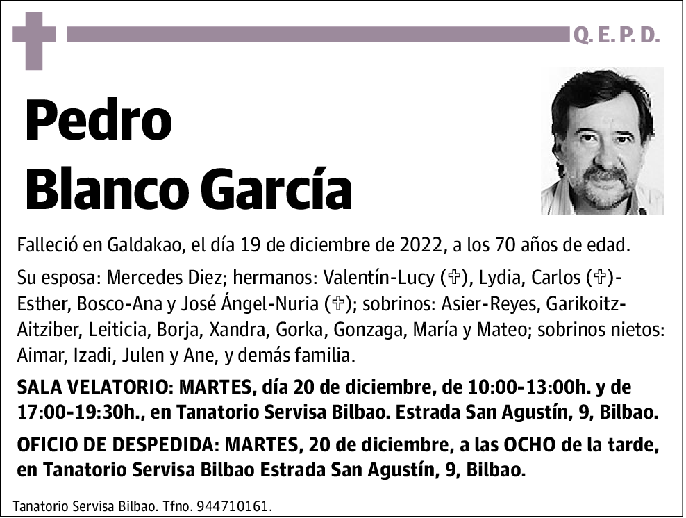 Pedro Blanco García