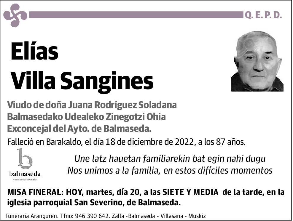 Elías Villa Sangines