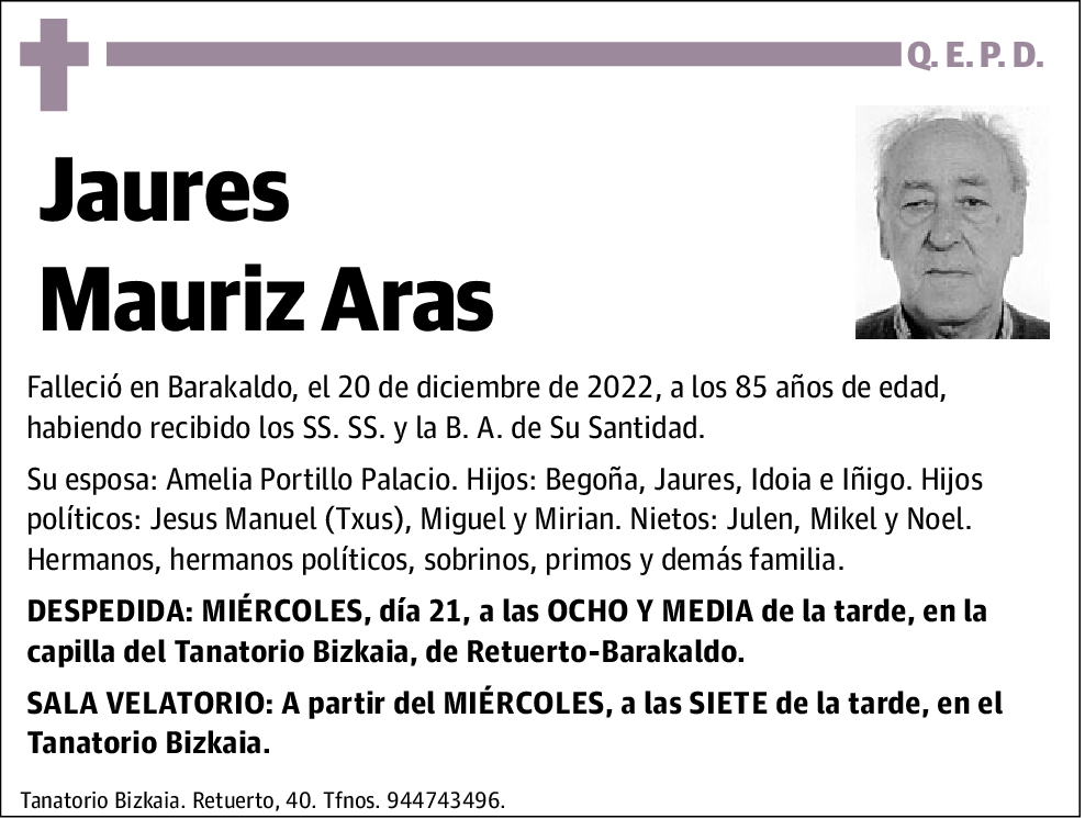 Jaures Mauriz Aras