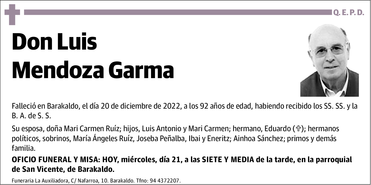 Luis Mendoza Garma