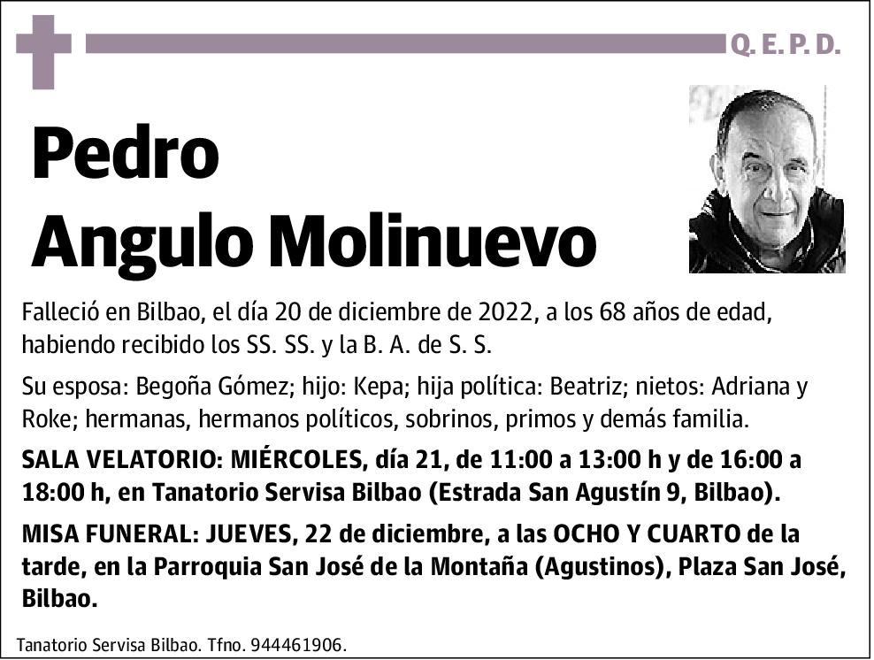 Pedro Angulo Molinuevo