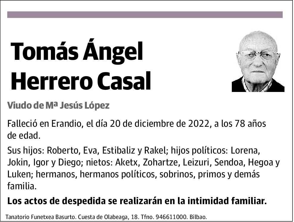 Tomás Ángel Herrero Casal