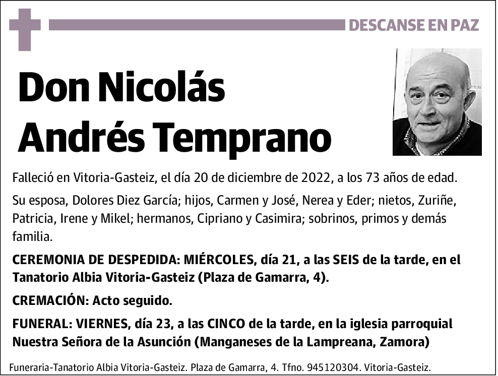 Nicolás Andrés Temprano