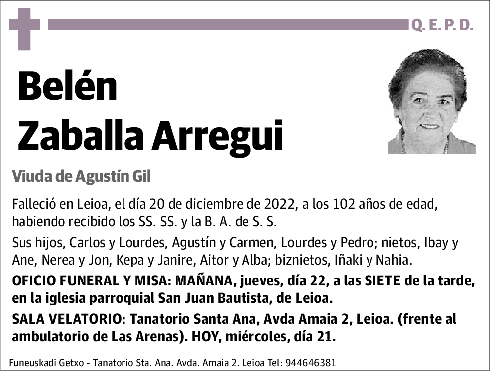 Belén Zaballa Arregui