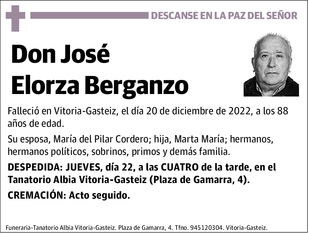José Elorza Berganzo