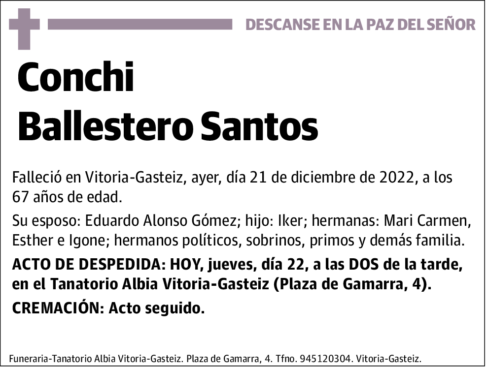 Conchi Ballestero Santos