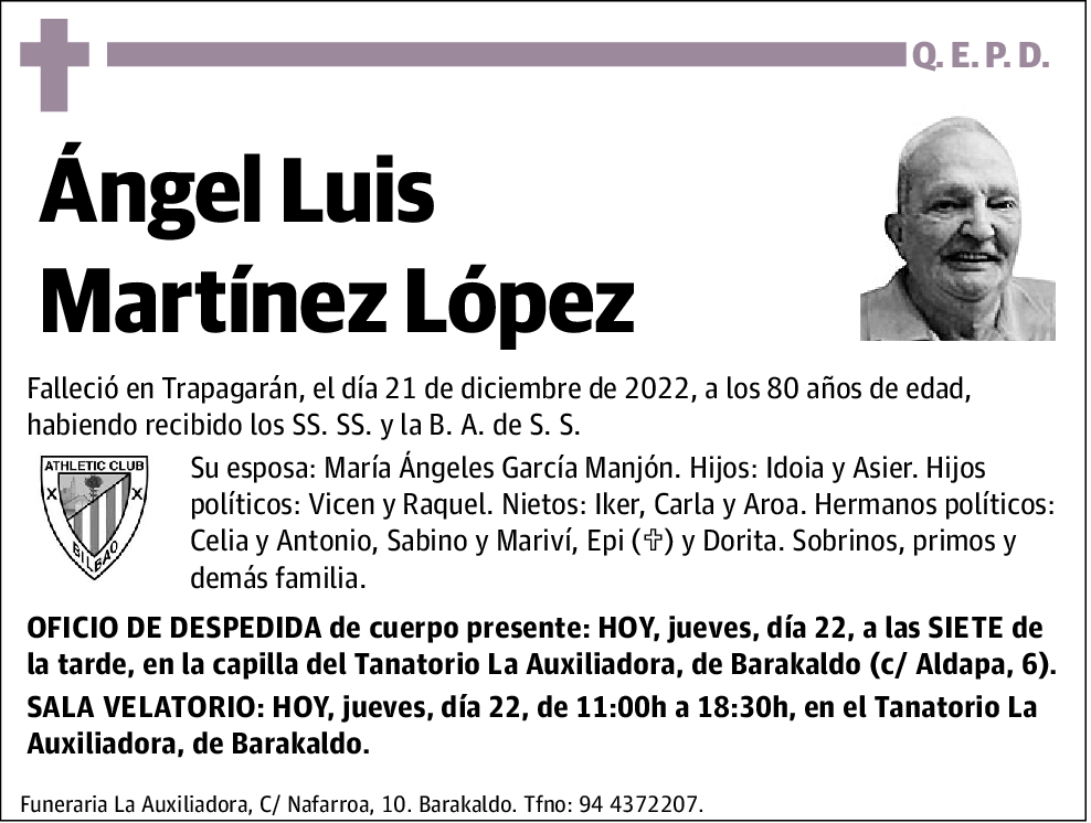 Ángel Luis Martínez López