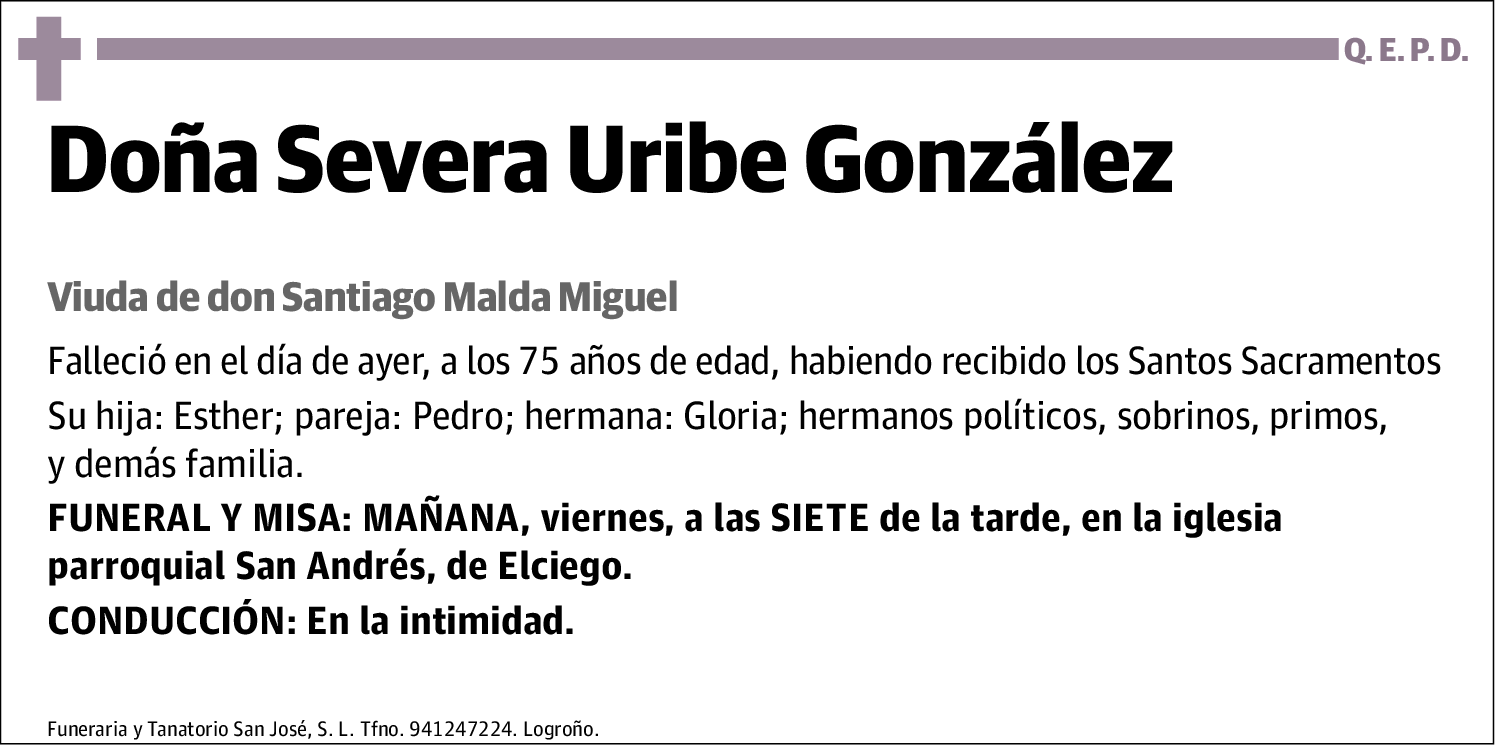 Severa Uribe González