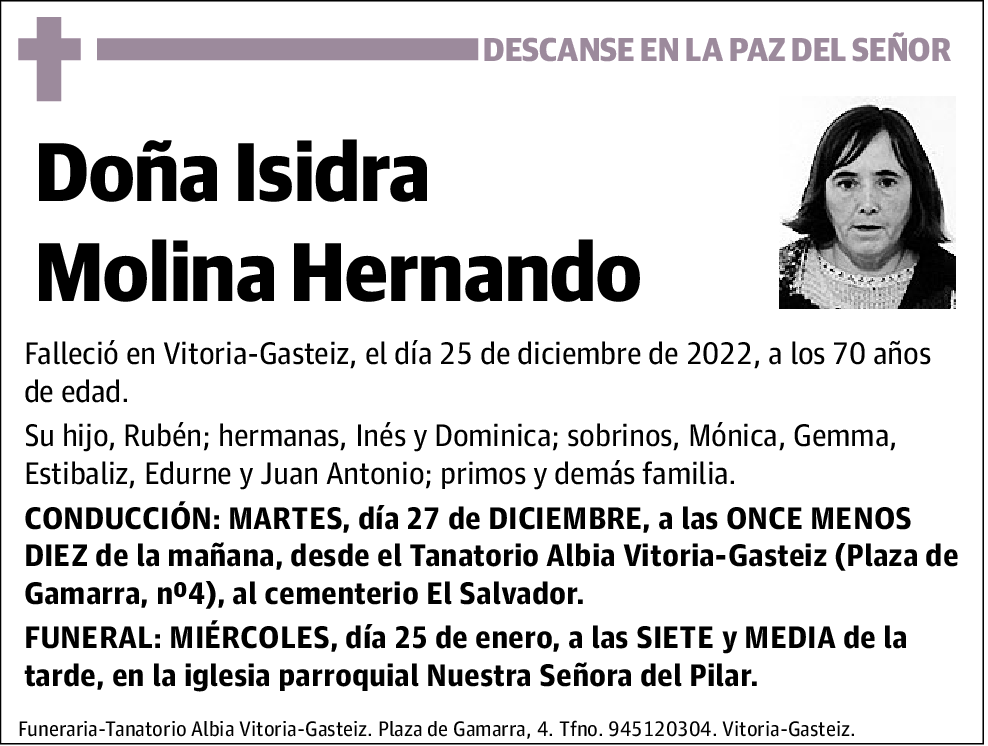 Isidra Molina Hernando