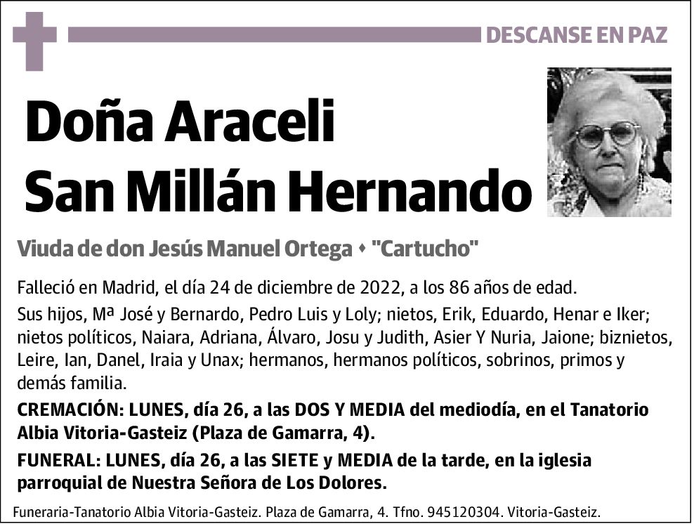 Araceli San Millán Hernando