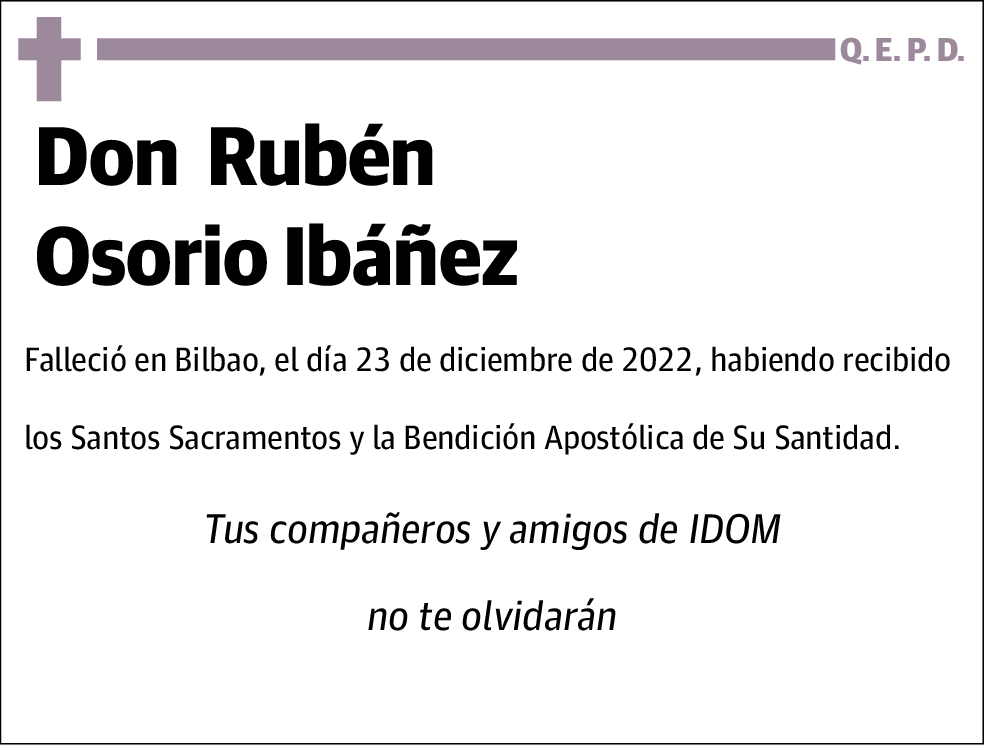 Rubén Osorio Ibáñez