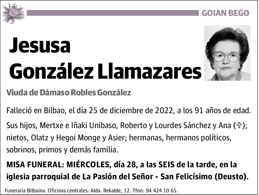 Jesusa González Llamazares