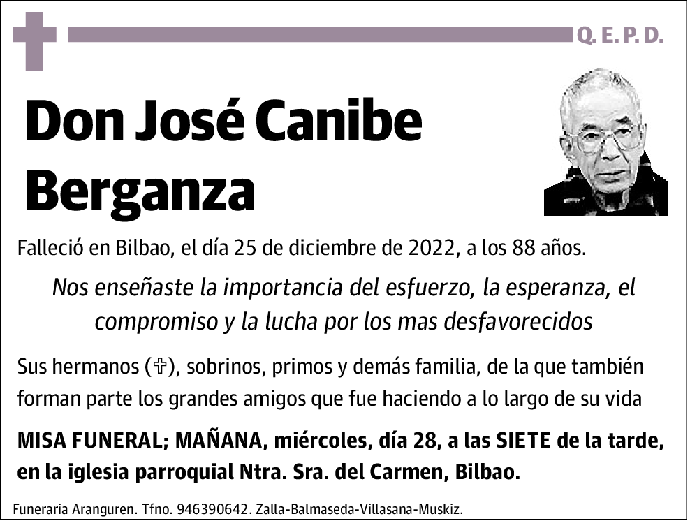 Josetxu Canibe Berganza