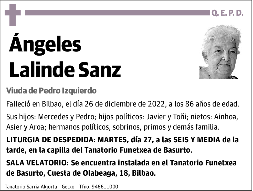 Ángeles Lalinde Sanz