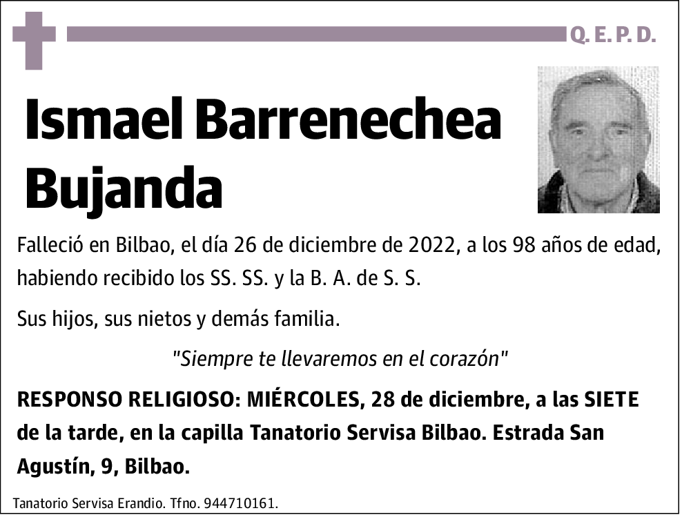 Ismael Barrenechea Bujanda