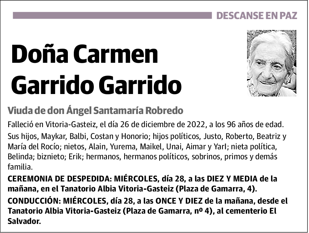 Carmen Garrido Garrido