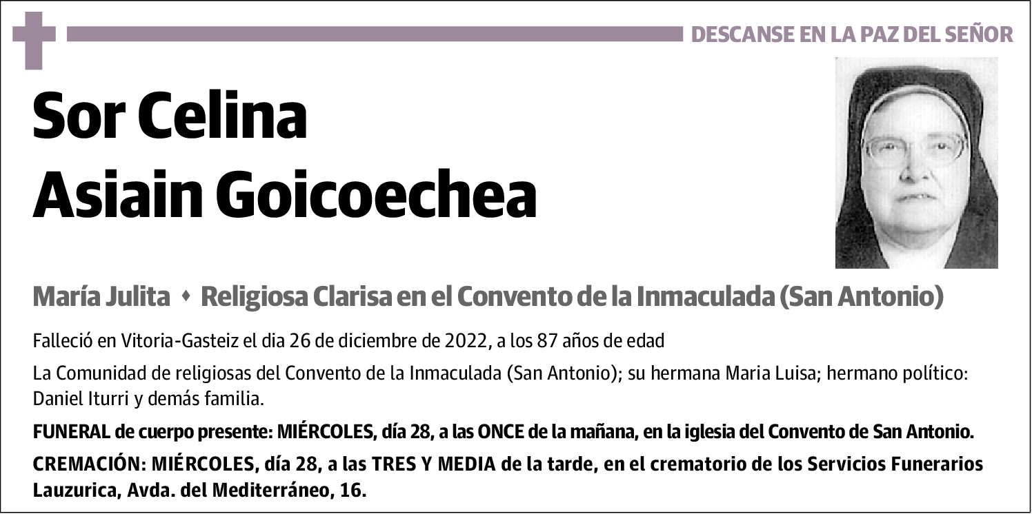 Celina Asiain Goicoechea